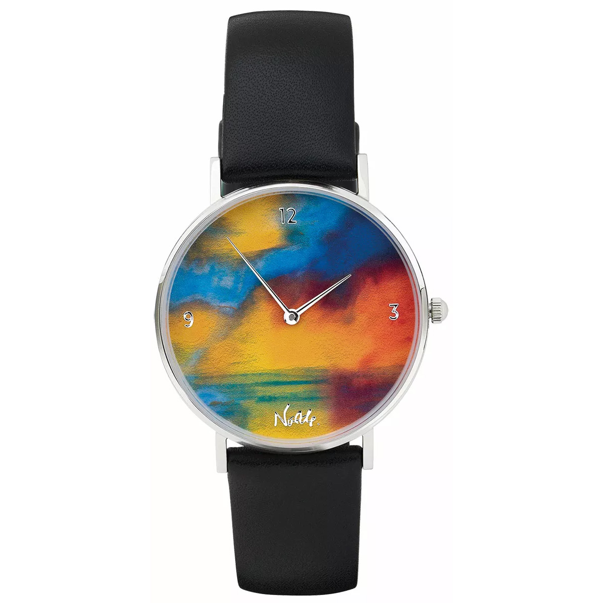 Künstler-Armbanduhr "Emil Nolde - Meer mit zwei kleinen Dampfern“