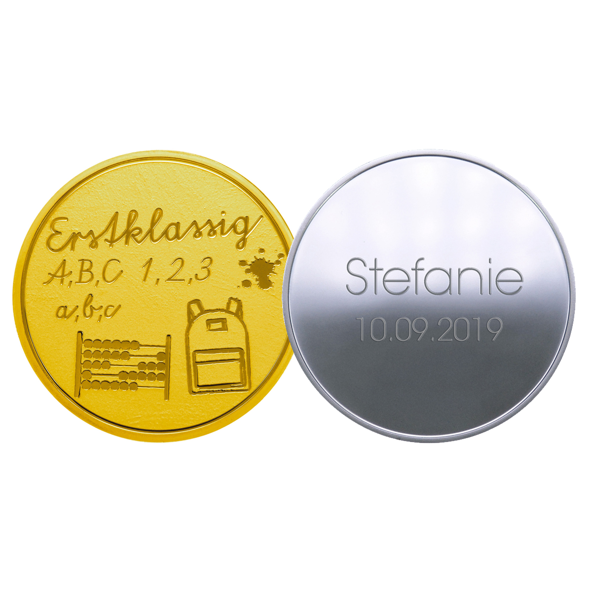 Gravurmedaille "Erstklassig"