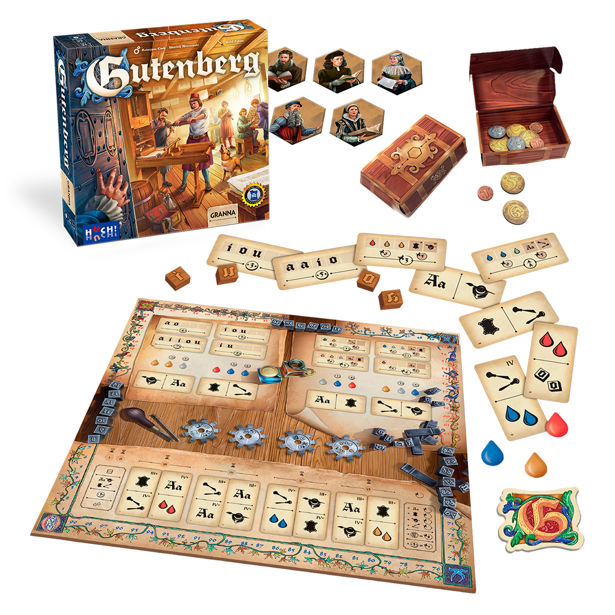 Strategiespiel Gutenberg