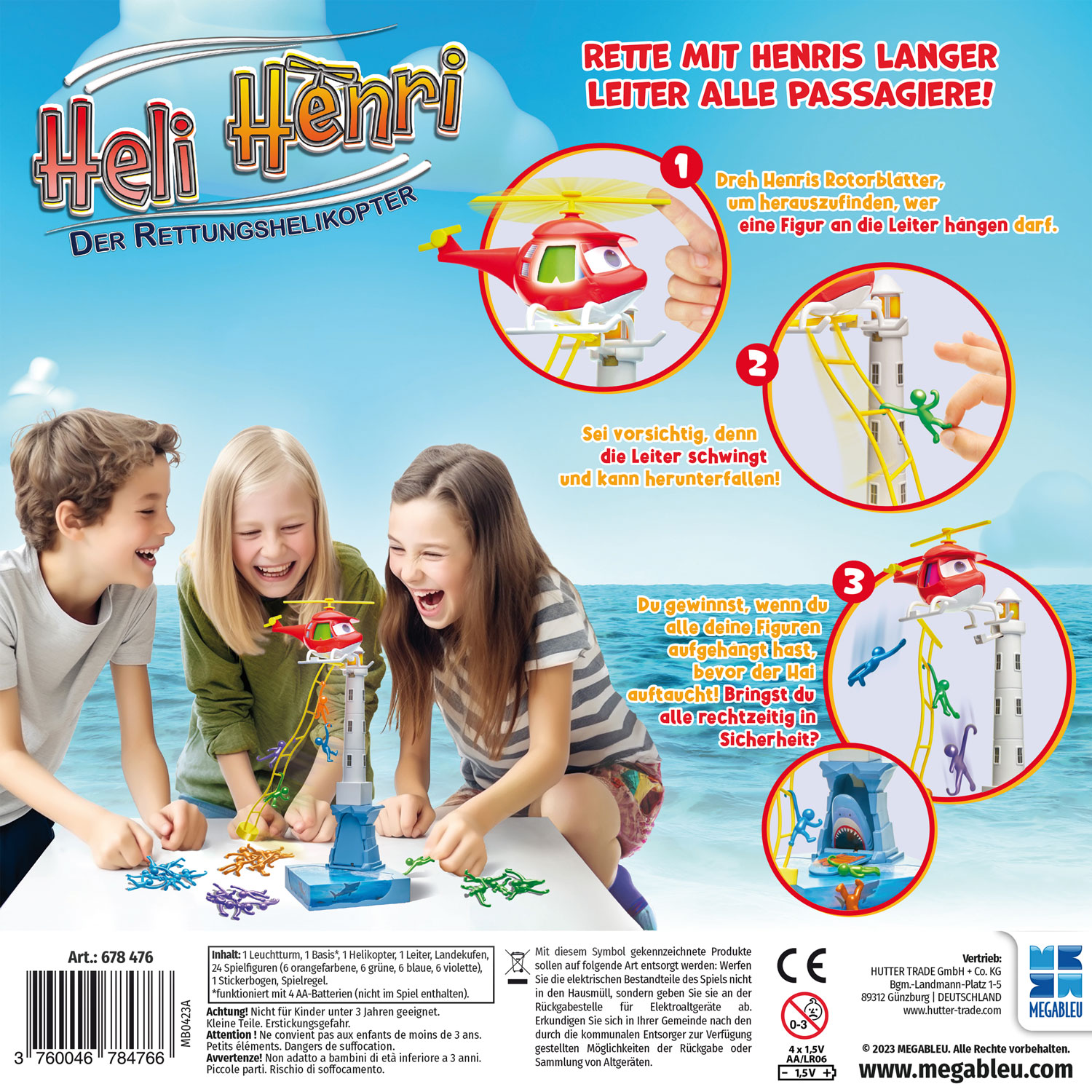 Kinderspiel "Heli Henri"