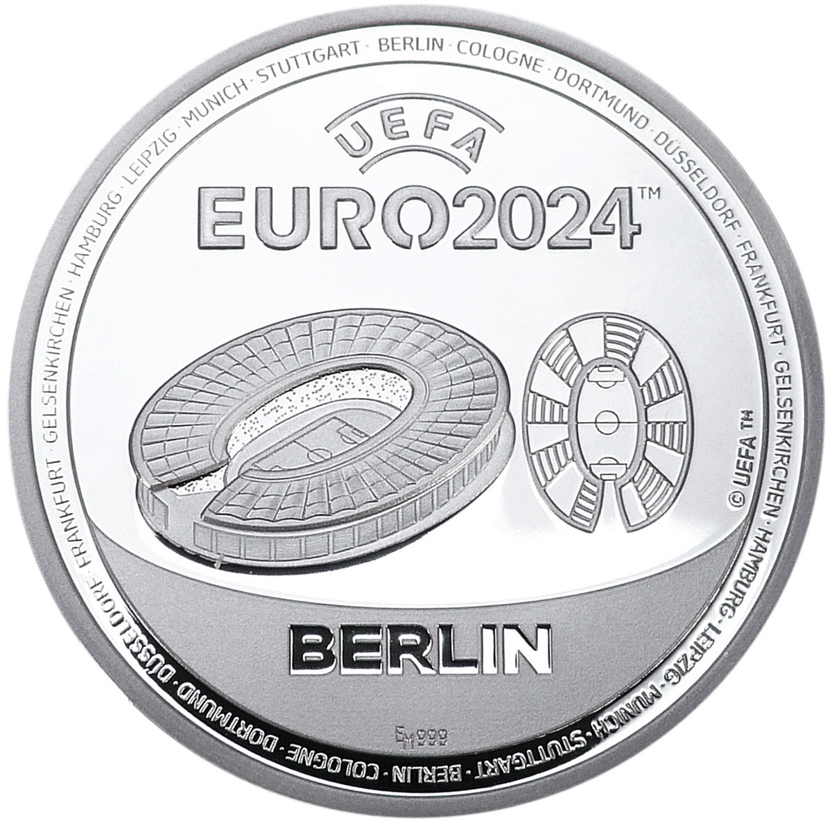 Sonderprägung UEFA EURO 2024™ Berlin