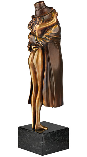 Bruno Bruni: "Amore", Version Bronze Braun