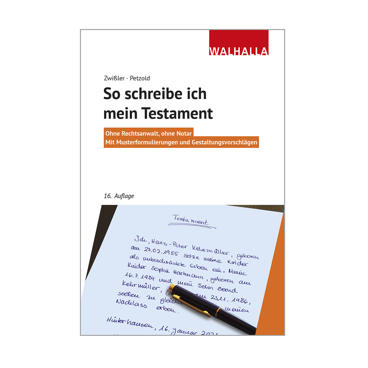 So schreibe ich mein Testament