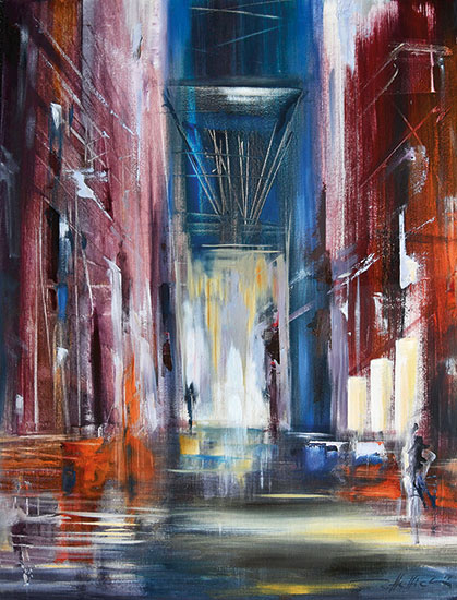 Robert Hettich: Bild "Rhythmus der Stadt" (2014)