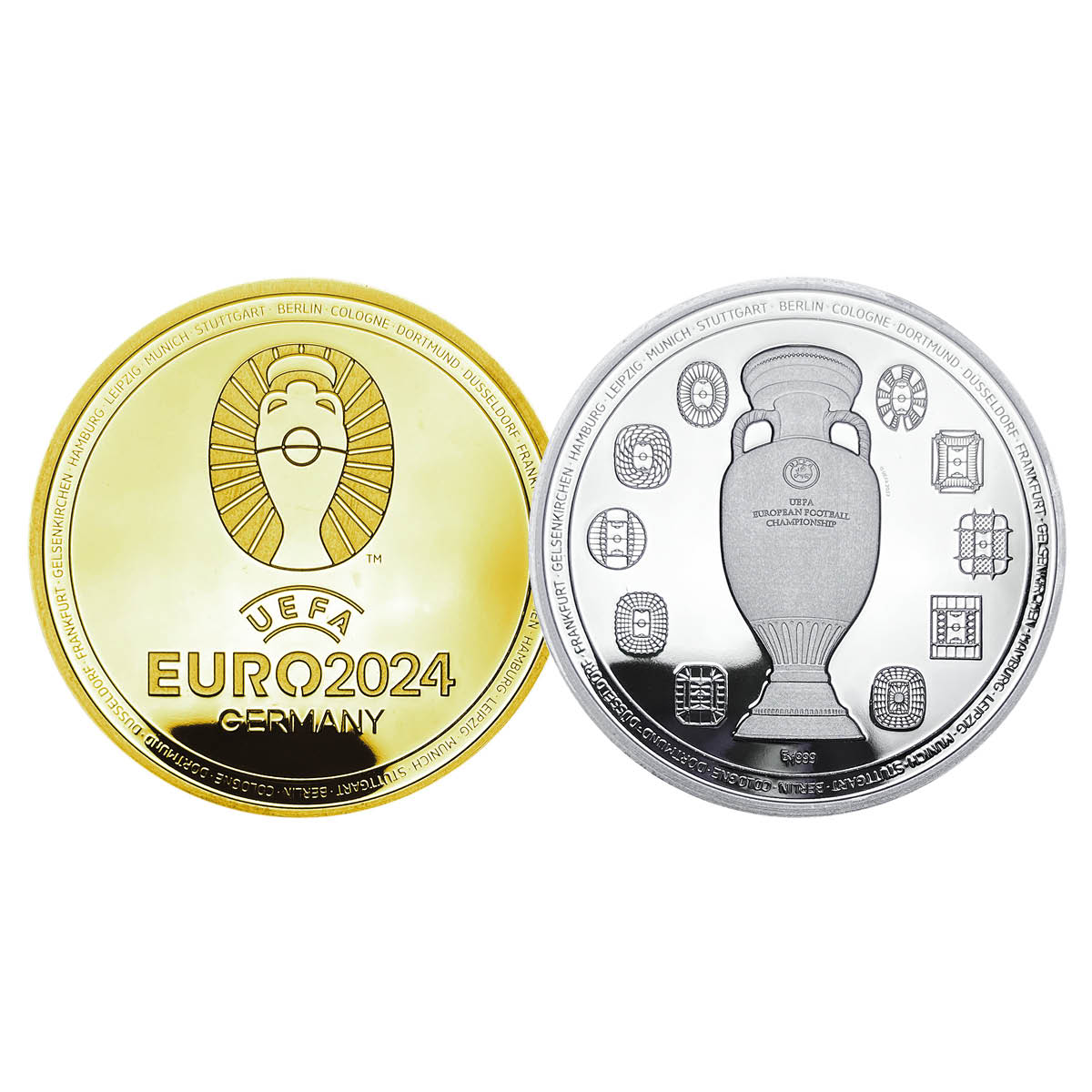 Sonderprägung UEFA EURO 2024™ Pokal