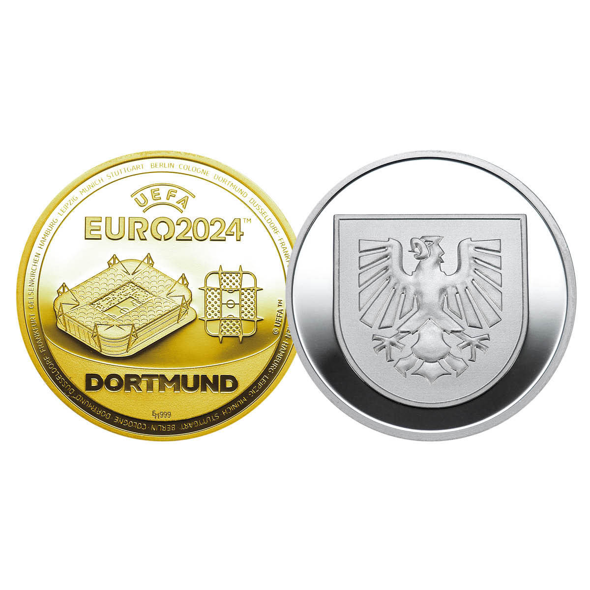 Sonderprägung UEFA EURO 2024™ Dortmund