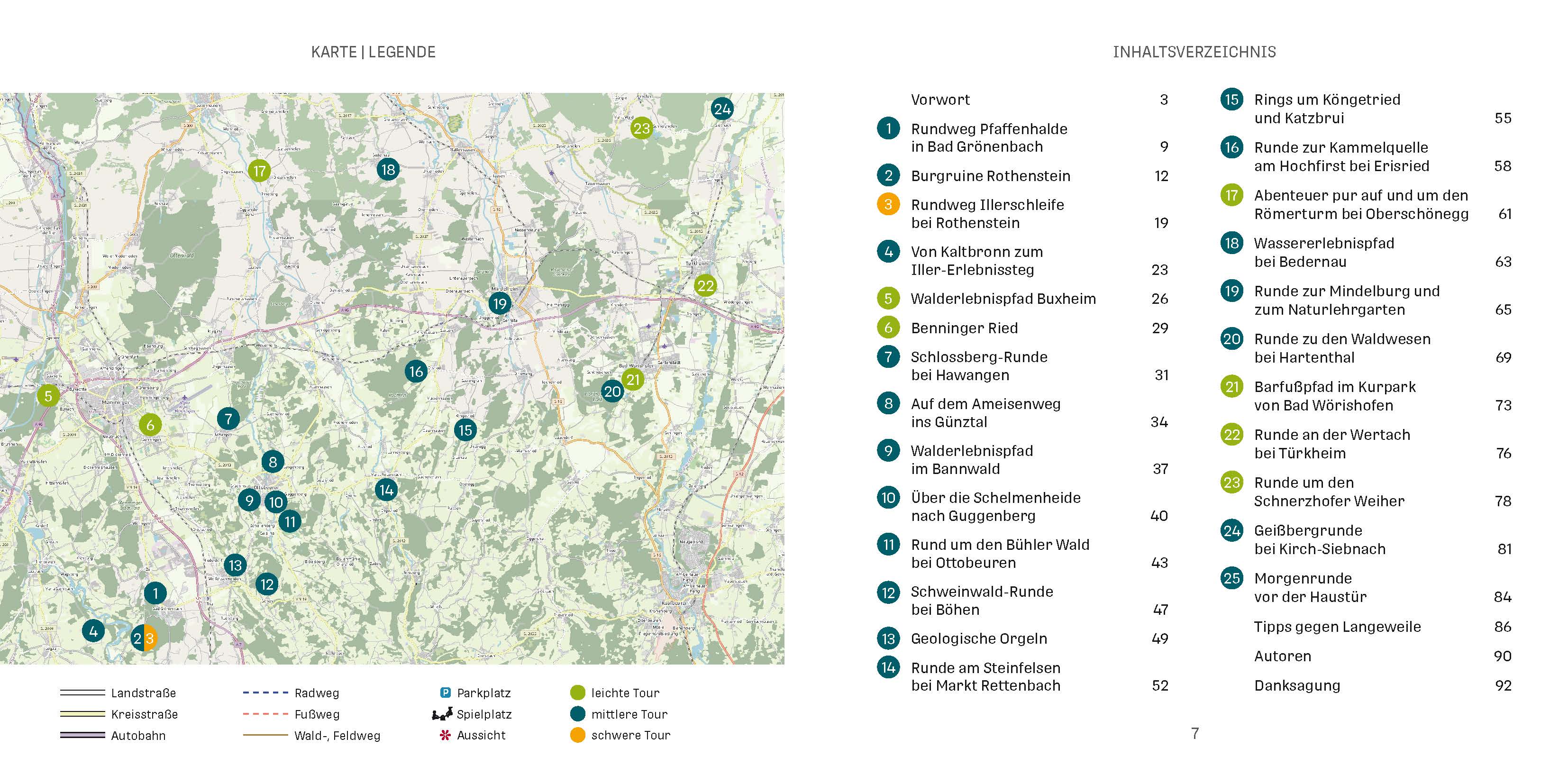 Einfach WANDERBAR 1 – 25 Touren mit Kindern im Unterallgäu