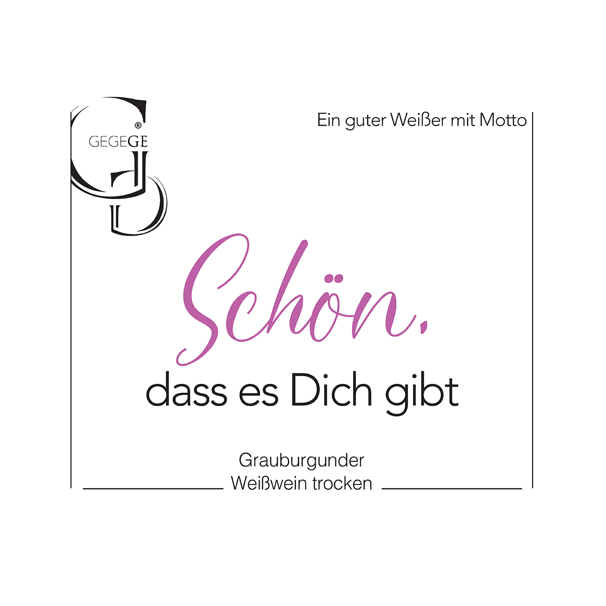 Wein Set “Glückwünsche“ (6 Flaschen)