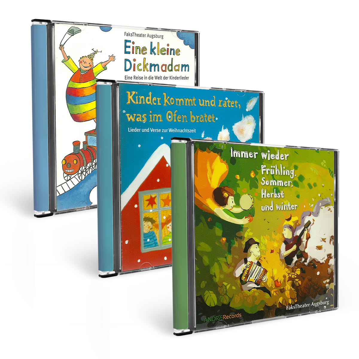 Kinderlieder CD Dreier-Set