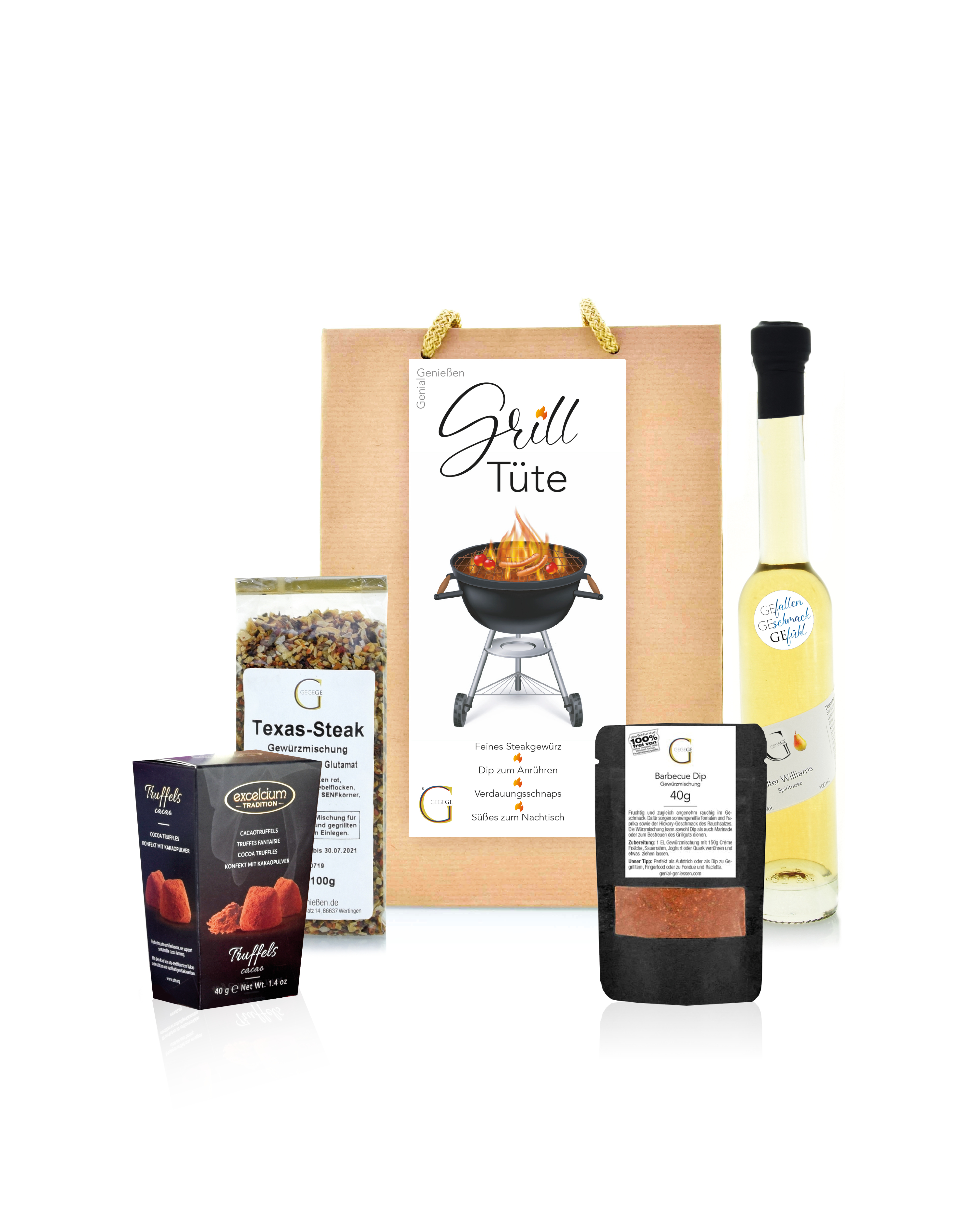 Geschenktüte "Grill Tüte"