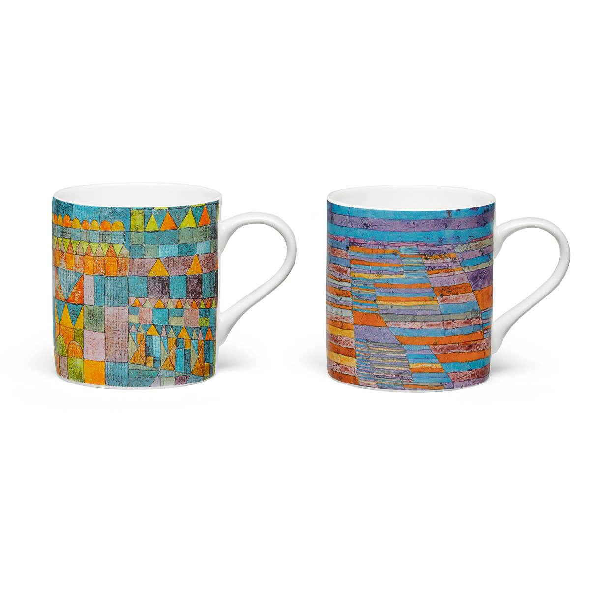 Paul Klee: 2 Becher mit Künstlermotiven im Set, Porzellan