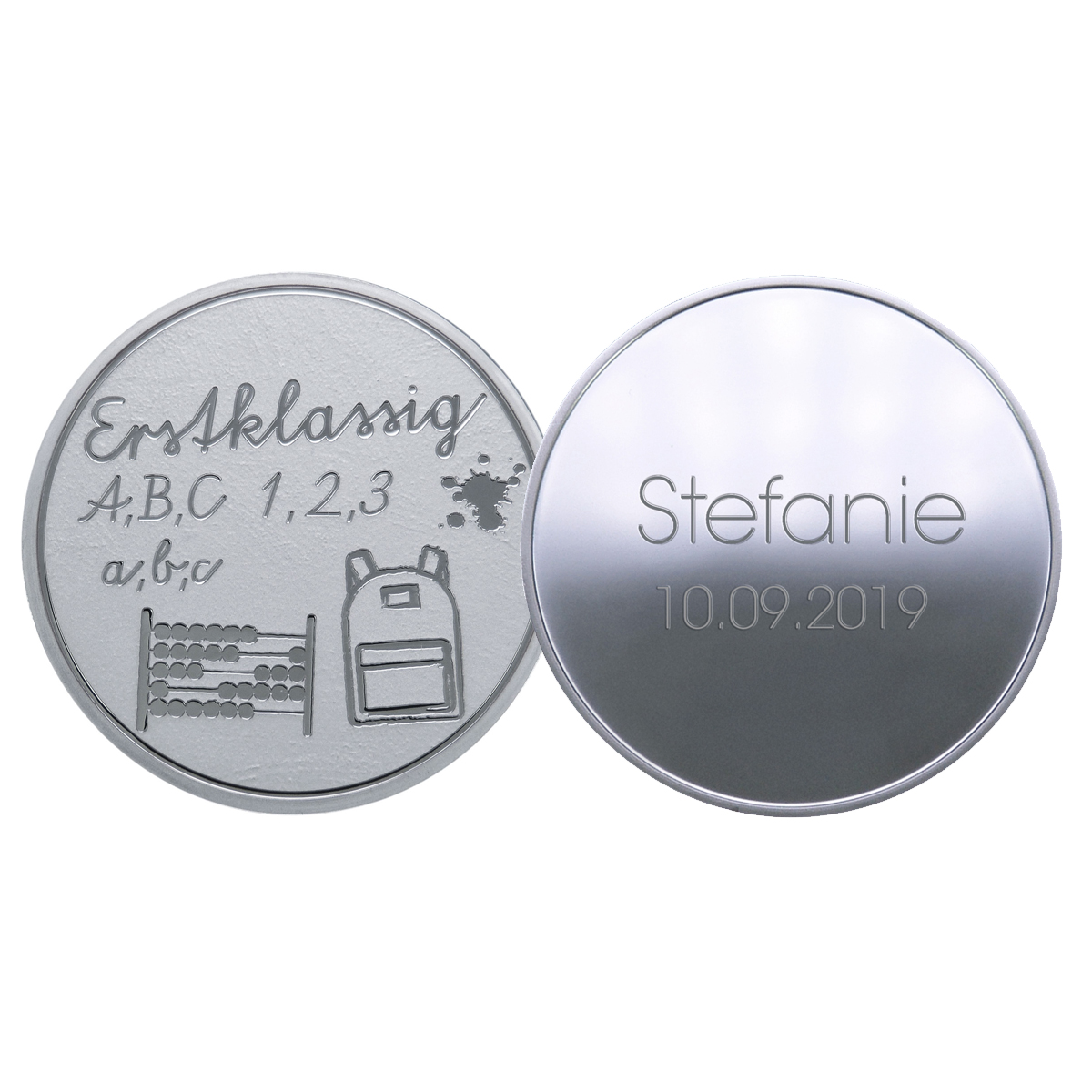 Gravurmedaille "Erstklassig"