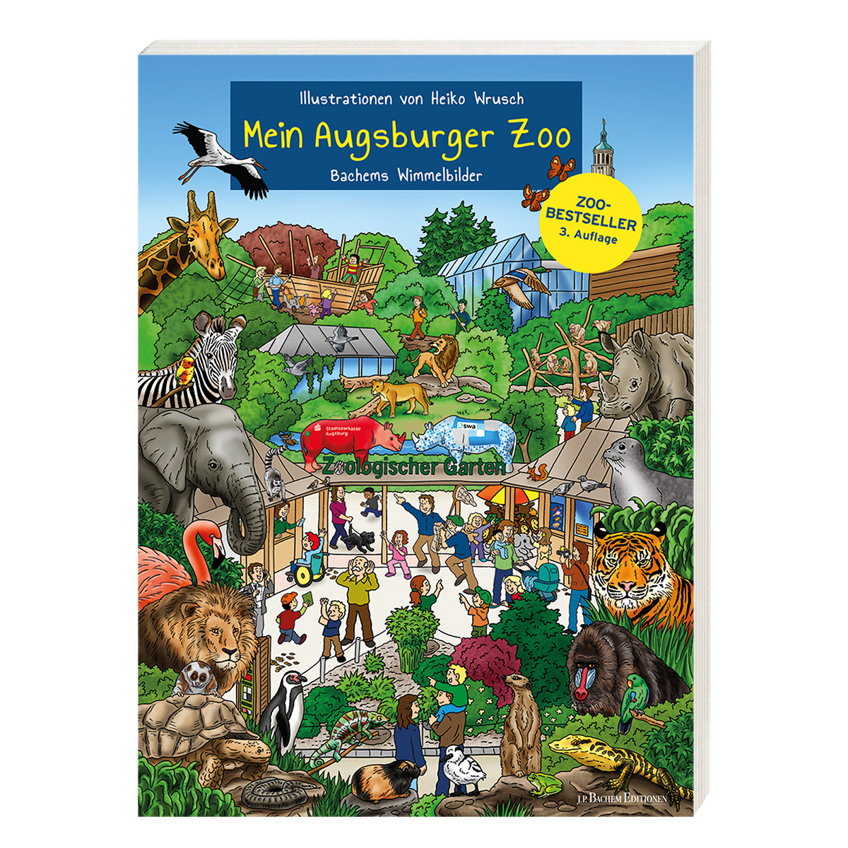 Wimmelbilderbuch "Mein Augsburger Zoo"