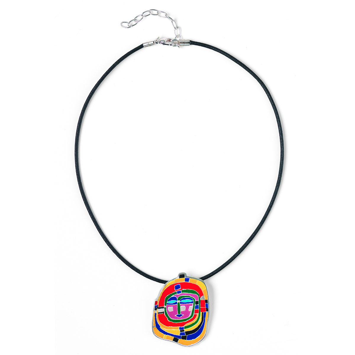 Collier "Spirale" - nach Friedensreich Hundertwasser