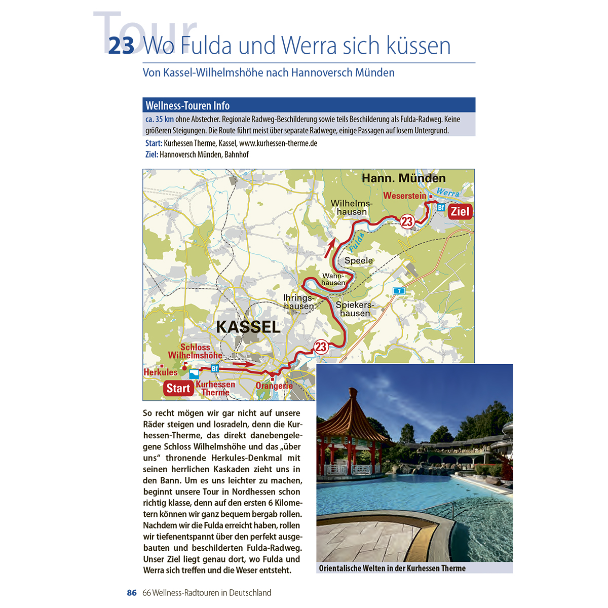 Die 66 schönsten Wellness-Radtouren in Deutschland