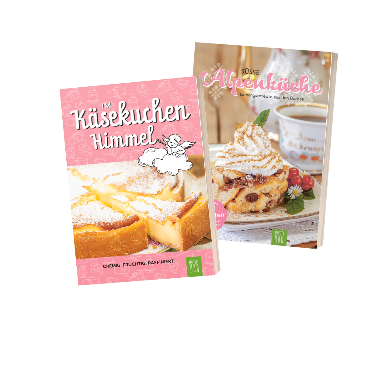 Rezeptbuch 2er-Set "Naschkatzen“