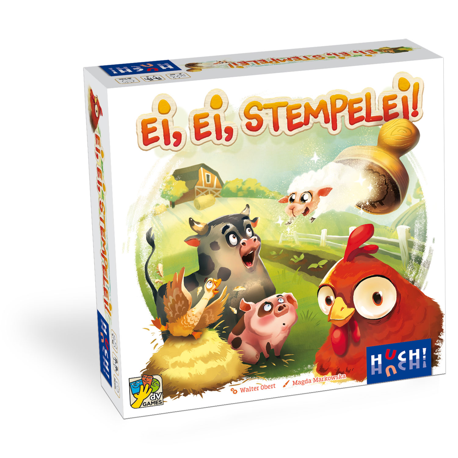 Würfel- und Stempelspiel "Ei, Ei Stempelei!"