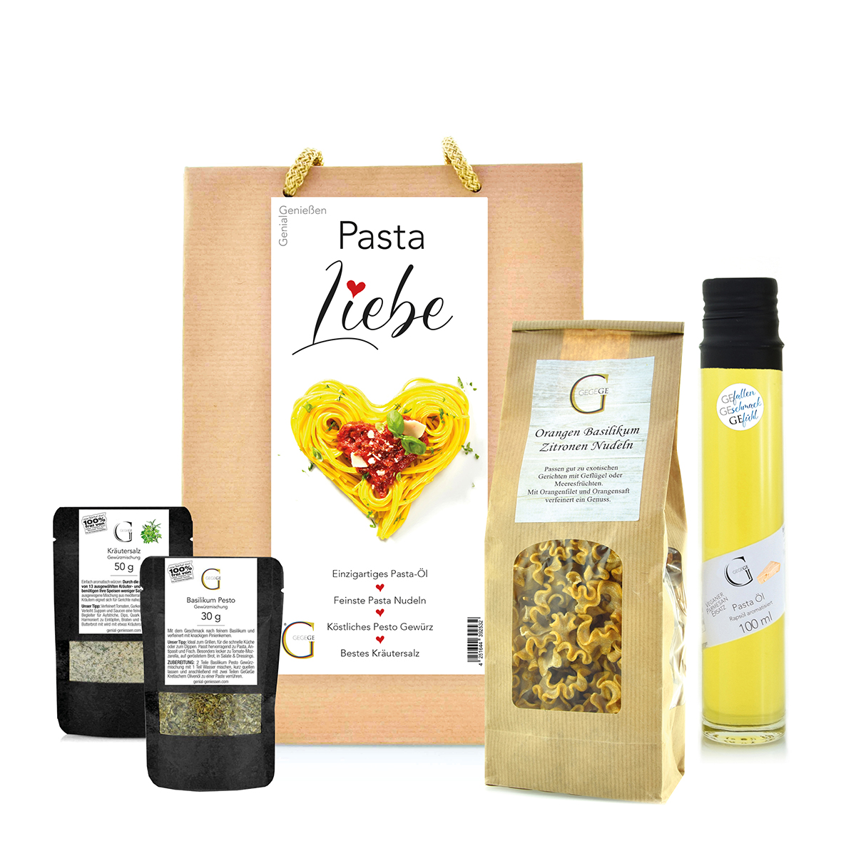 Geschenktüte "Pasta Liebe"