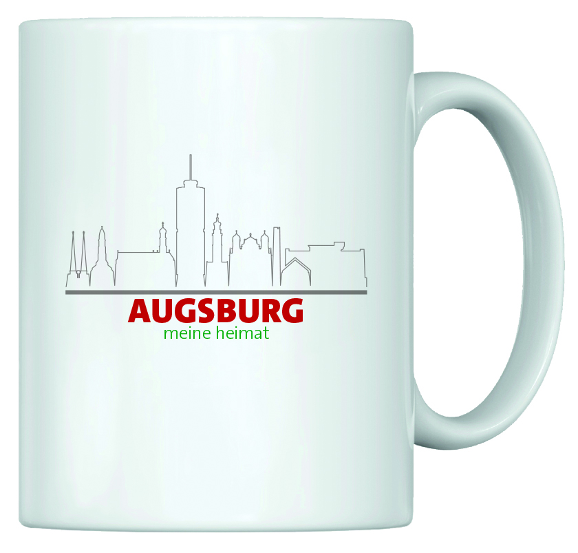 Heimat Haferl - Augsburg (Tasse)